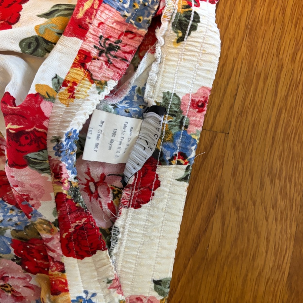 Beautiful Carole Little Classic 3/4 Sleeve Floral 2 piece outfit - Picture 7 of 11
